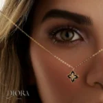 گردنبند طلا طرح روبرتو کوین 18 عیار با وزن ۱٫۸۱۰ گرم از Diorajewels